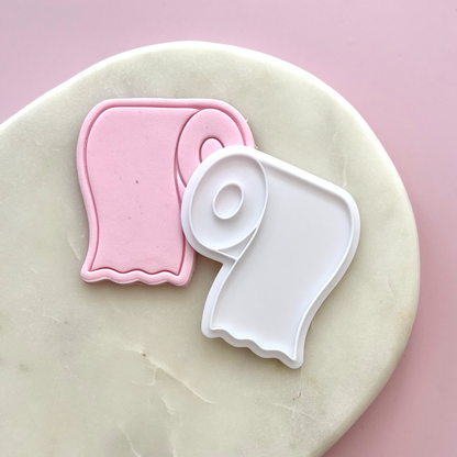 Toilet paper Cookie Stamp & Cutter