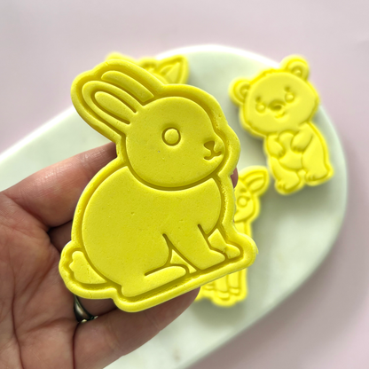 Woodland Animals Cookie Cutter & Fondant Embosser