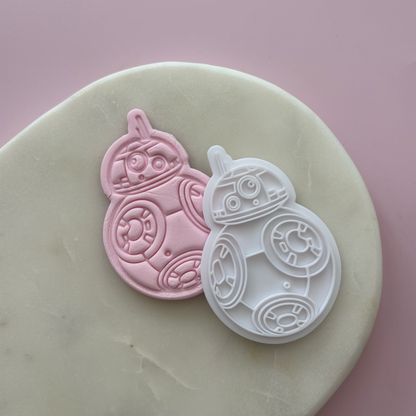 BB8 Star Wars Cookie Stamp & Cutter