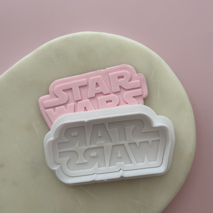Star Wars Logo Cookie Debossor & Cutter