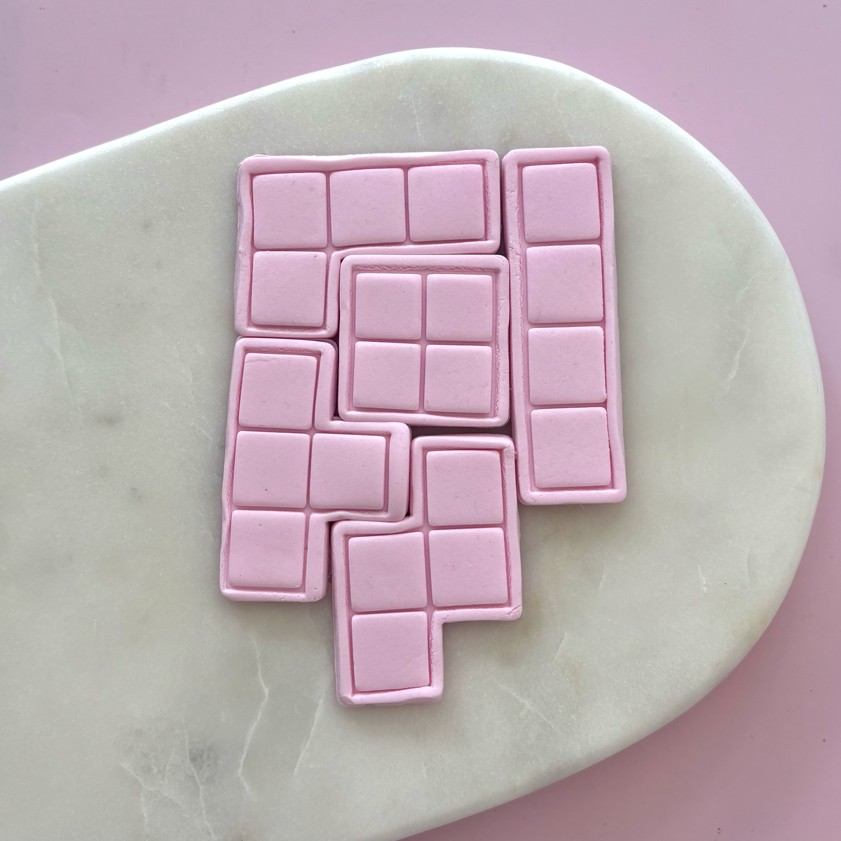 Tetris Cookie Stamp & Cutter Set