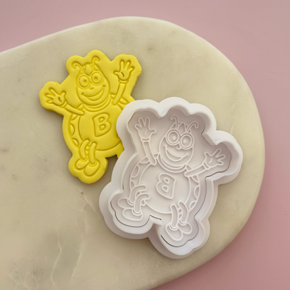 Bertie Beetle Cookie Stamp & Cutter