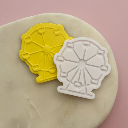 Ferris Wheel Cookie Debossor & Cutter