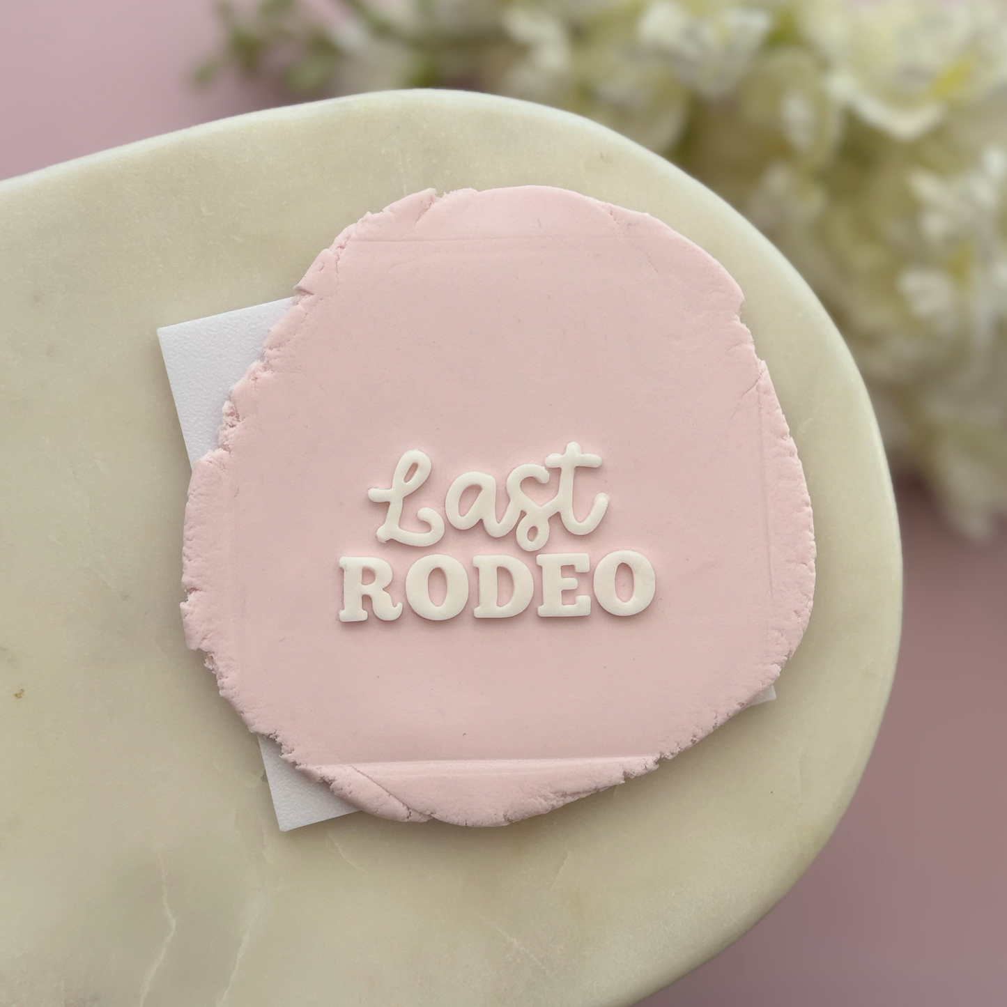 Last Rodeo Cookie Debossor