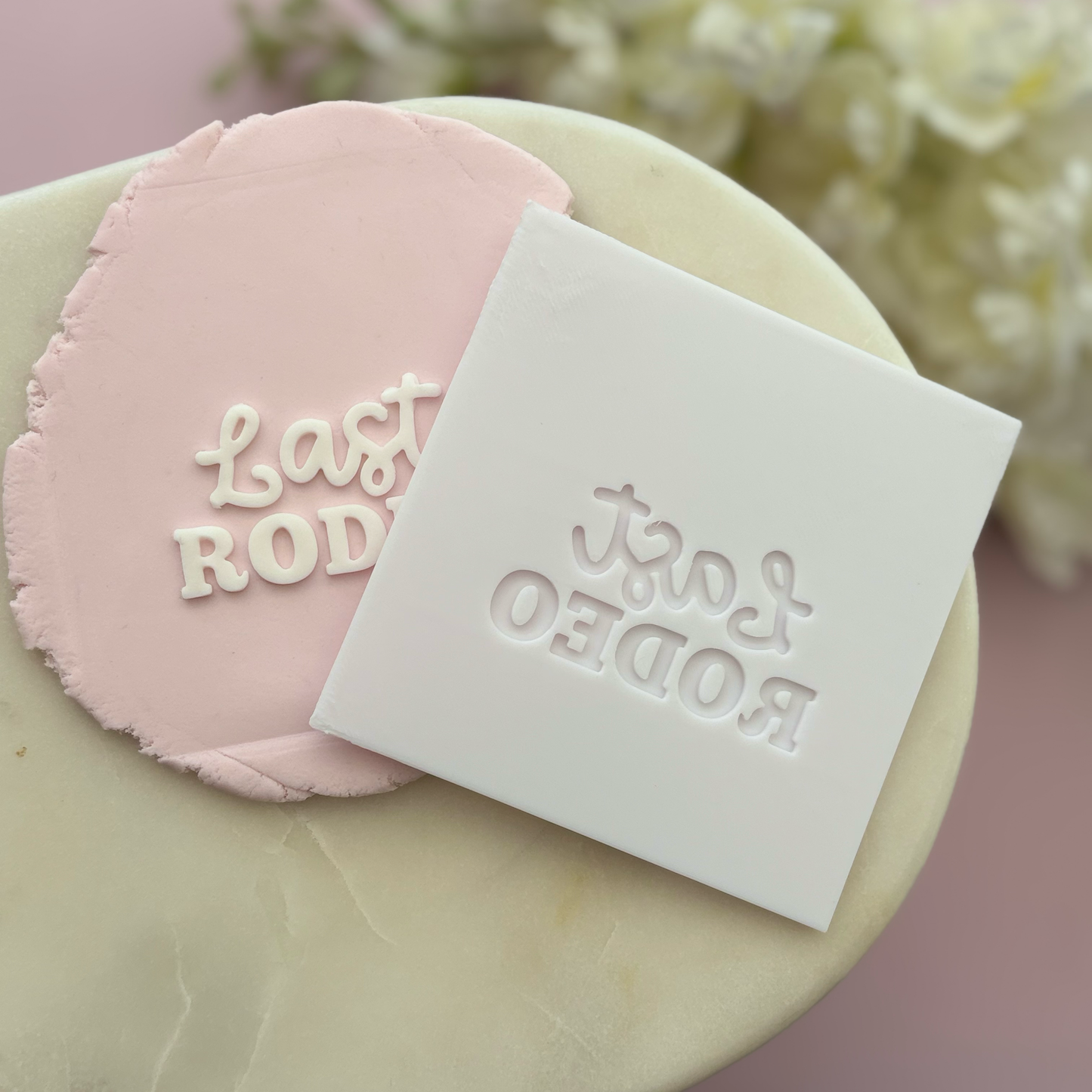 Last Rodeo Cookie Debossor