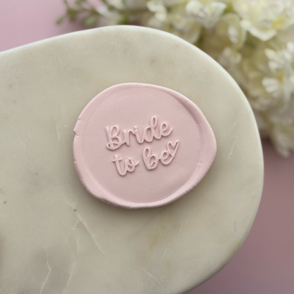 Bride to be Cookie Debossor