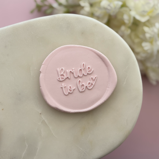 Bride to be Cookie Debossor