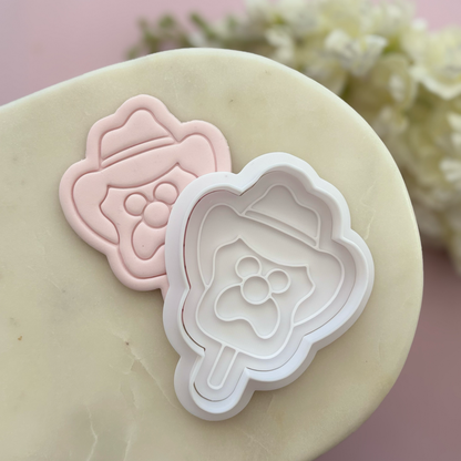Bubble O Bill Cookie Stamp & Cutter