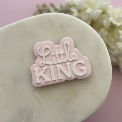 Little King Cookie Debossor & Cutter