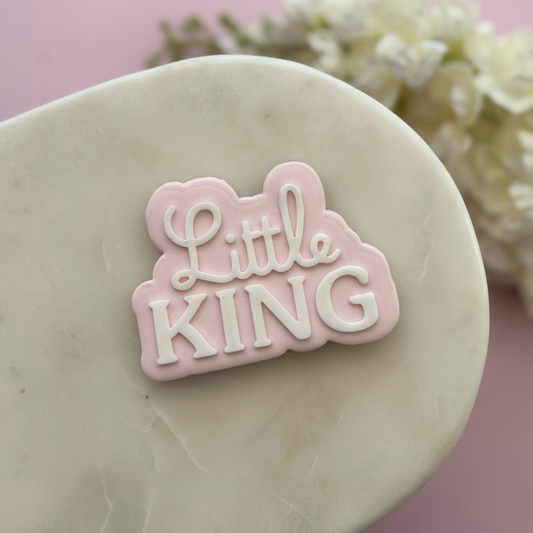 Little King Cookie Debossor & Cutter