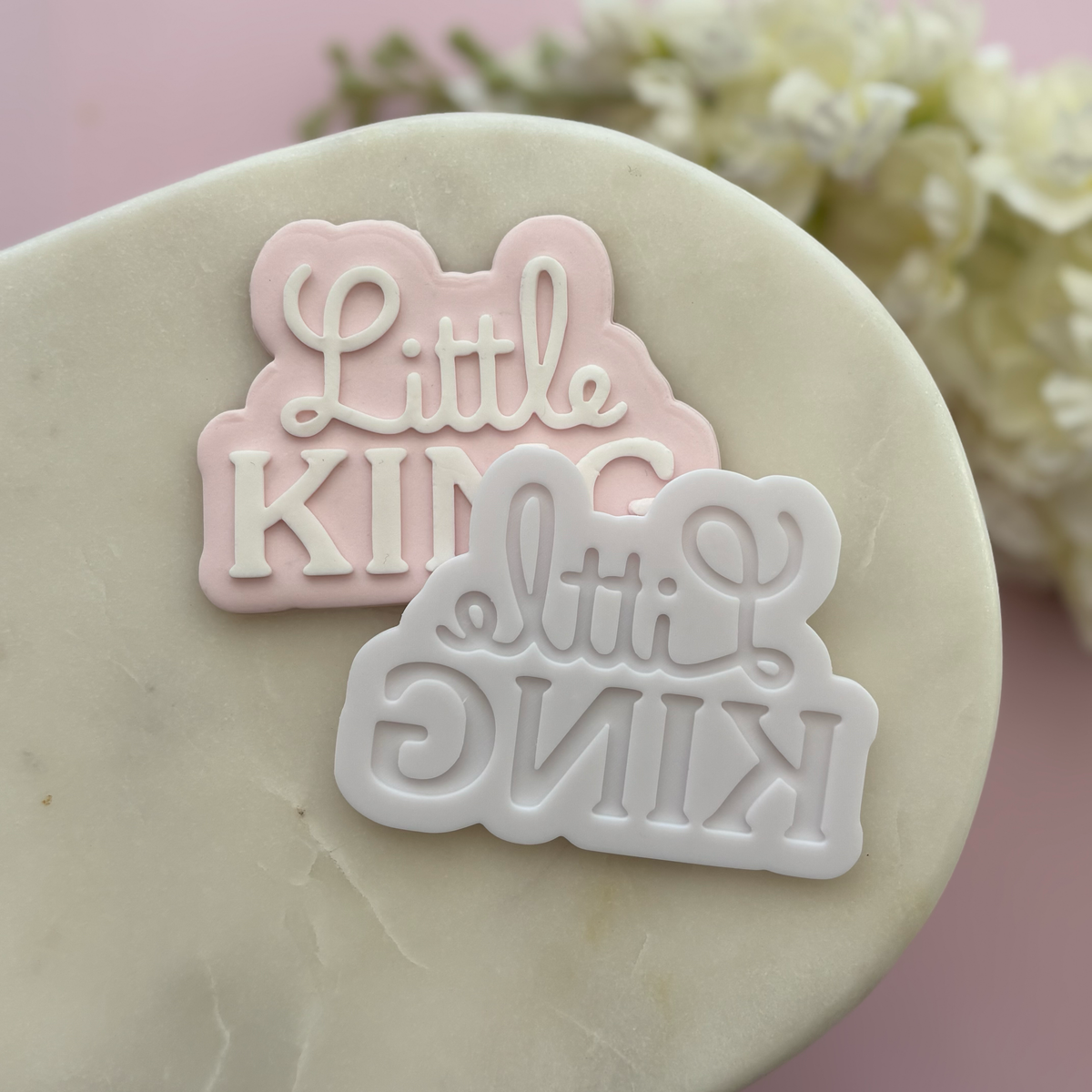 Little King Cookie Debossor & Cutter