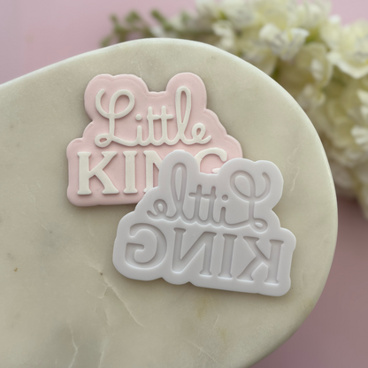 Little King Cookie Debossor & Cutter