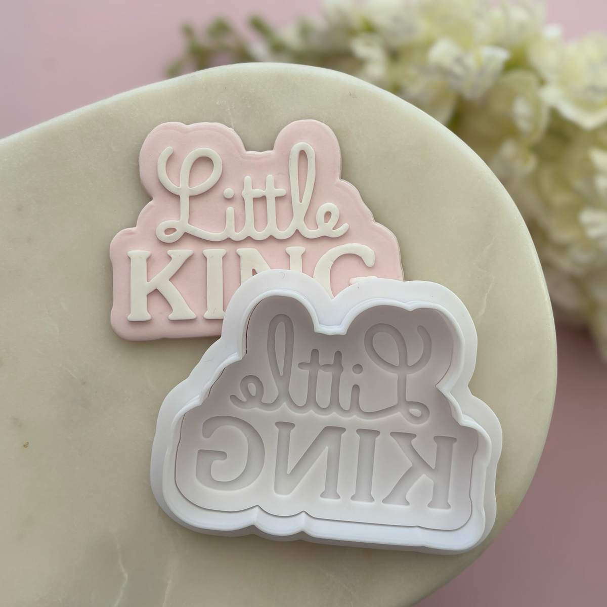 Little King Cookie Debossor & Cutter