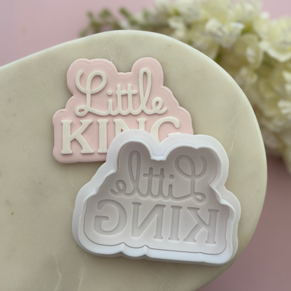 Little King Cookie Debossor & Cutter