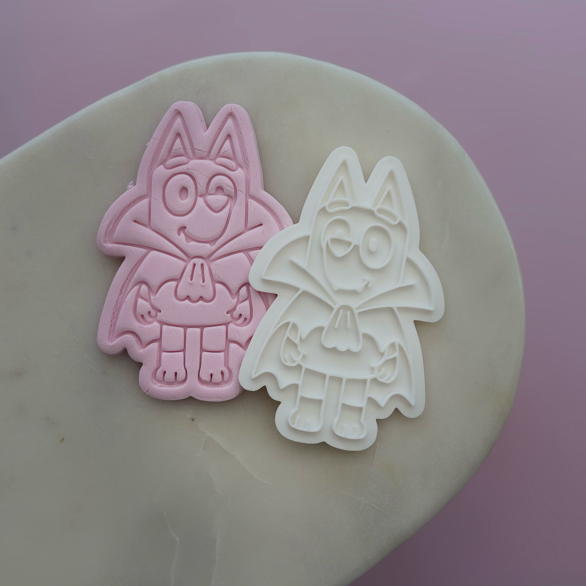Vampire Bluey Cookie Stamp & Cutter