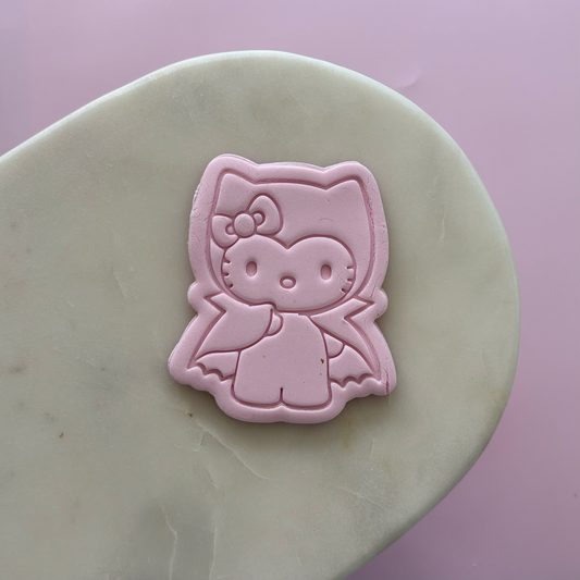 Vampire Hello Kitty Cookie Stamp & Cutter