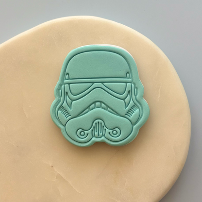 Storm Trooper Cookie Stamp & Cutter