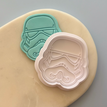 Storm Trooper Cookie Stamp & Cutter