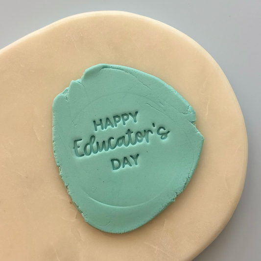 Happy Educator's Day Stamp