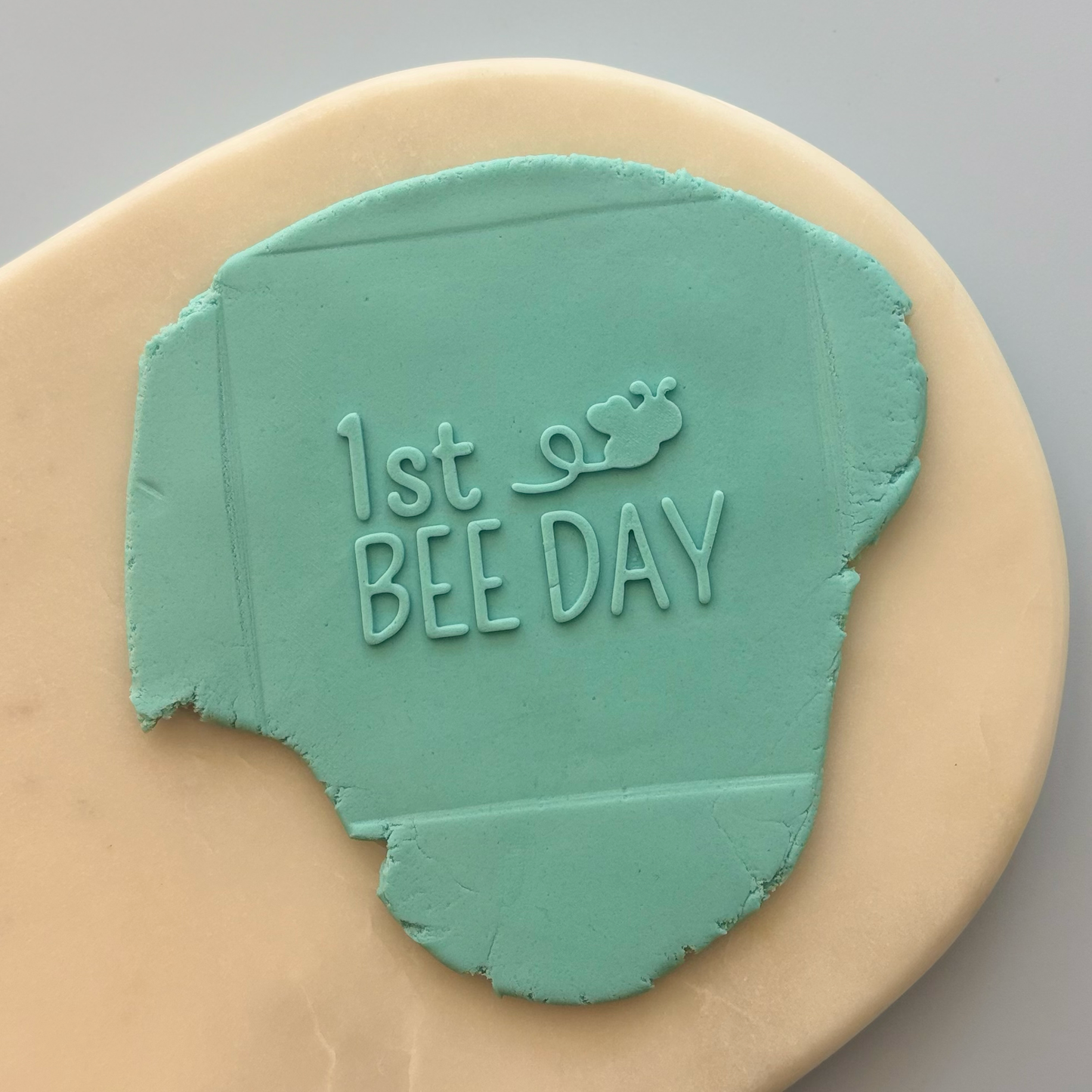 1st Bee Day Cookie Debossor