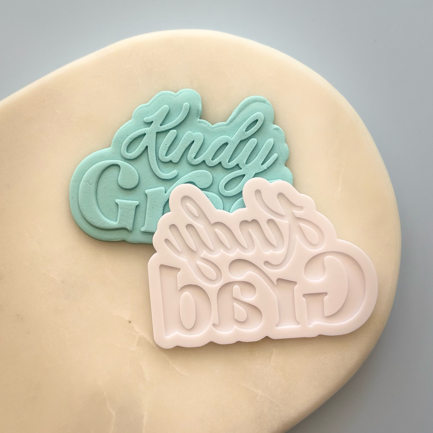 Kindy Grad Cookie Debossor & Cutter
