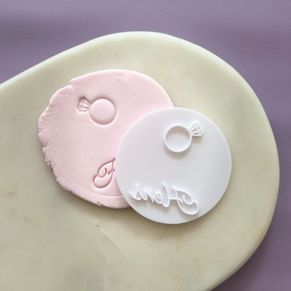 Hens - Blank  Fondant Embosser