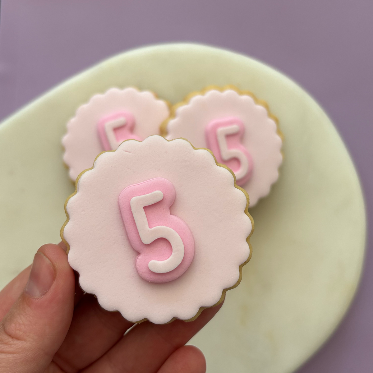 Mini Funky Numbers 0 - 9 stamp & cutters