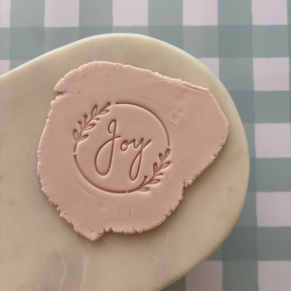 Joy Cookie Stamp