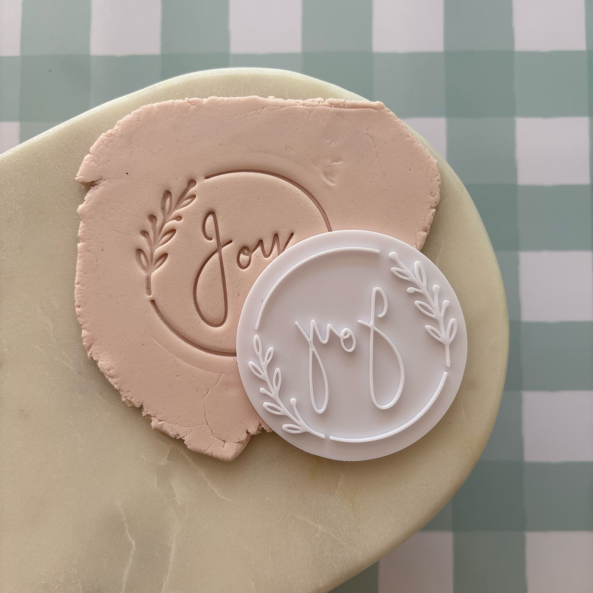 Joy Cookie Stamp