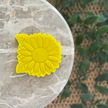 Sunflower Cookie Cutter & Fondant Embosser