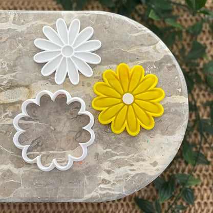Daisy Cookie Cutter & Fondant Embosser