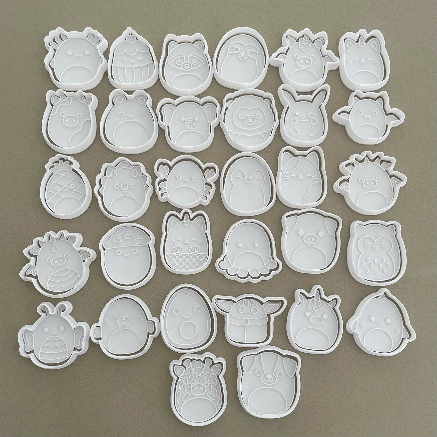 Squishmellow Cookie Cutter & Fondant Embosser