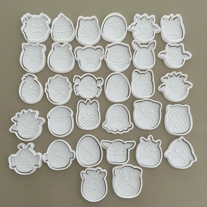 Squishmellow Cookie Cutter & Fondant Embosser