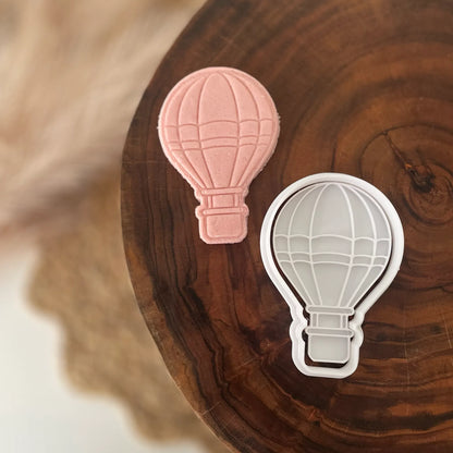 Hot Air Balloon Cookie Cutter & Fondant Embosser