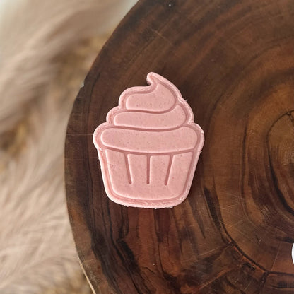 Cupcake Cookie Cutter & Fondant Embosser