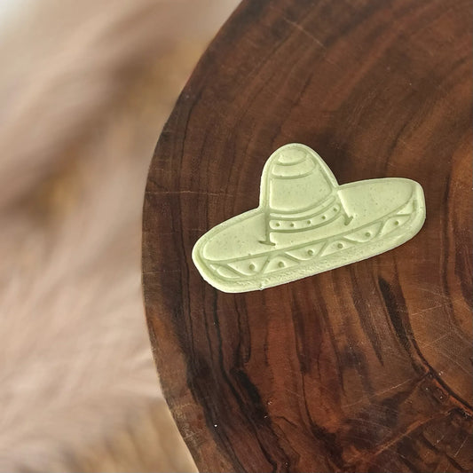 Mexican Sombrero Cookie Cutter & Fondant Embosser