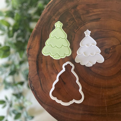 Christmas Characters Cookie Cutter & Fondant Embosser