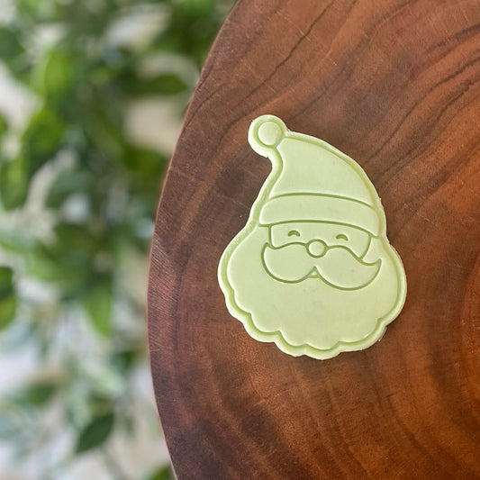 Santa Cookie Cutter & Fondant Embosser
