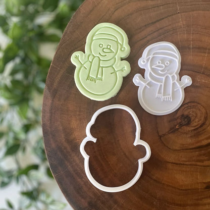 Christmas Characters Cookie Cutter & Fondant Embosser