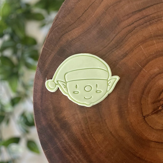 Elf face Cookie Cutter & Fondant Embosser