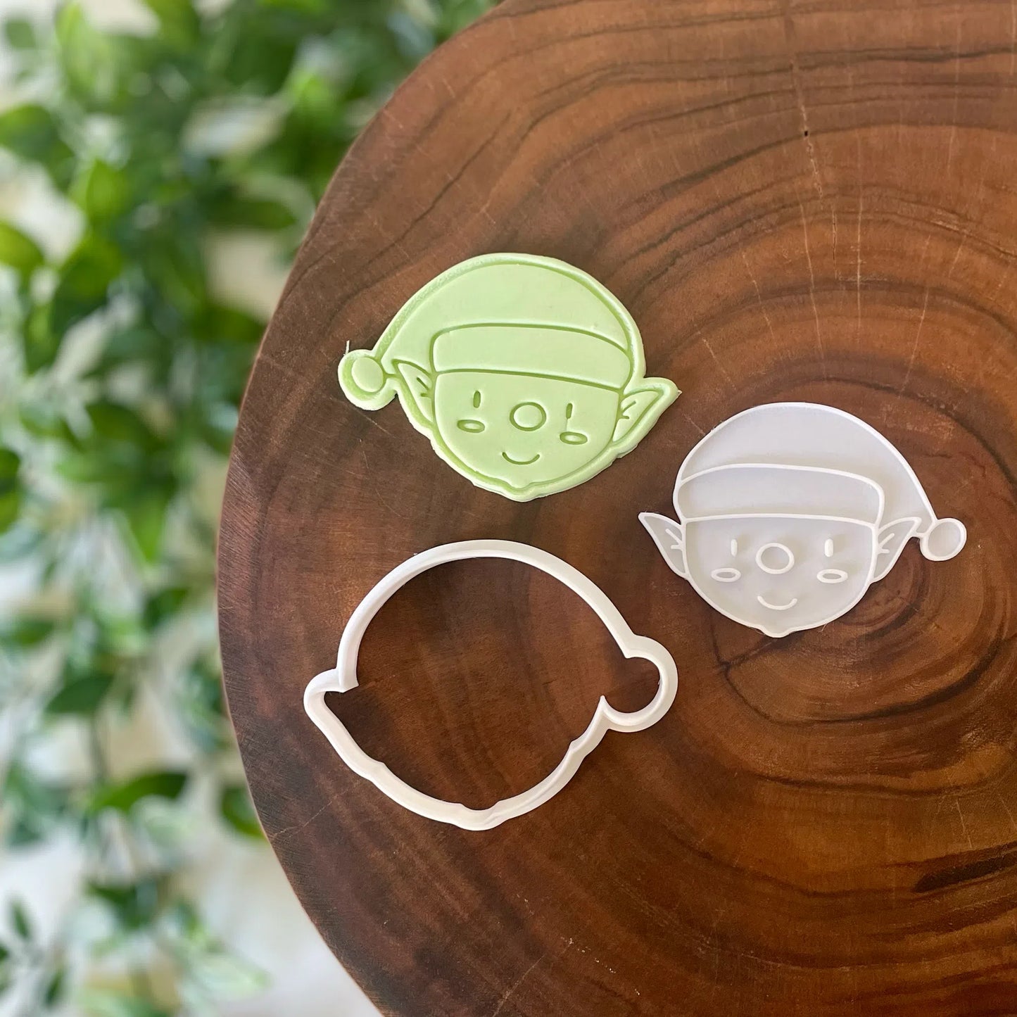 Christmas Character SET Cookie Cutters & Fondant Embossers