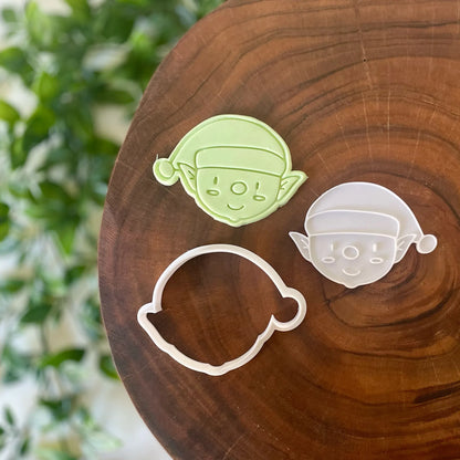 Christmas Characters Cookie Cutter & Fondant Embosser