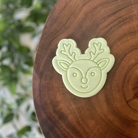 Reindeer Cookie Cutter & Fondant Embosser
