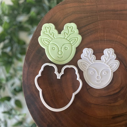 Christmas Characters Cookie Cutter & Fondant Embosser