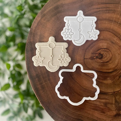 Baby Mobile Cookie Cutter & Fondant Debosser