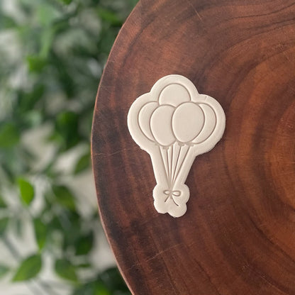 Balloon Bunch Cookie Cutter & Fondant Embosser