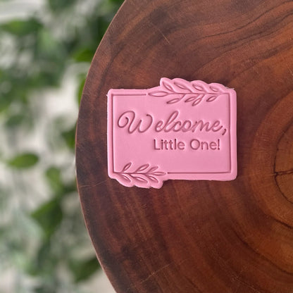 Welcome Little One Cookie Cutter & Fondant Embosser