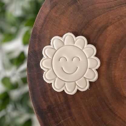 Smiling Sun Cookie Cutter & Fondant Embosser