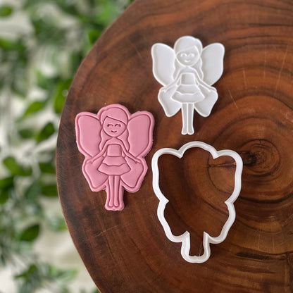 Fairy Cookie Cutter & Fondant Embosser