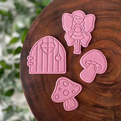 Fairy SET Cookie Cutters & Fondant Embossers